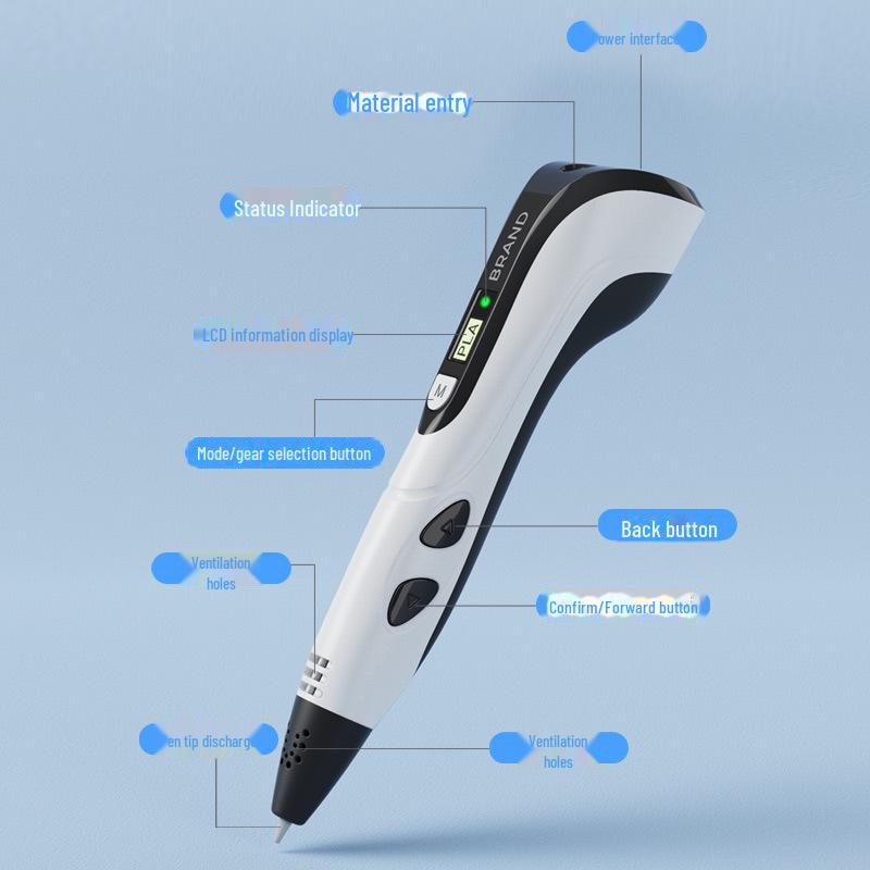 Children's 3D Printing Pen - Educational Art and DIY Graffiti Toy