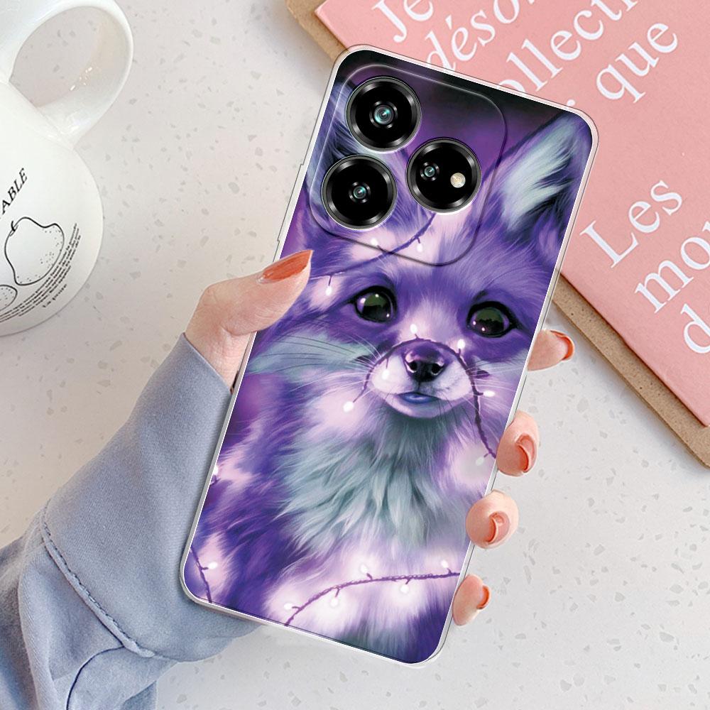 Pour ZTE Axon 60 4G Coque Pour ZTE Blade V60 4G Housse Pare-chocs Résistant aux Chocs Transparente Souple Silicone TPU Coque de Téléphone sur ZTE Blade V40S Funda