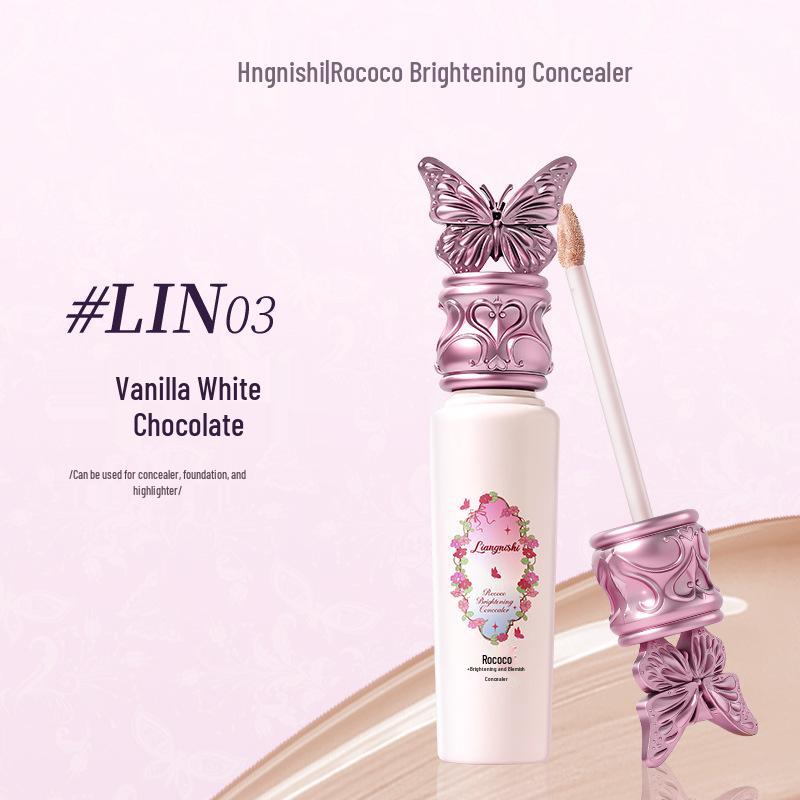 

Liang Ni Shi Luo Cocoa Brightening & Long-lasting Natural Contour Concealer for Blemishes and Acne Scars 6g