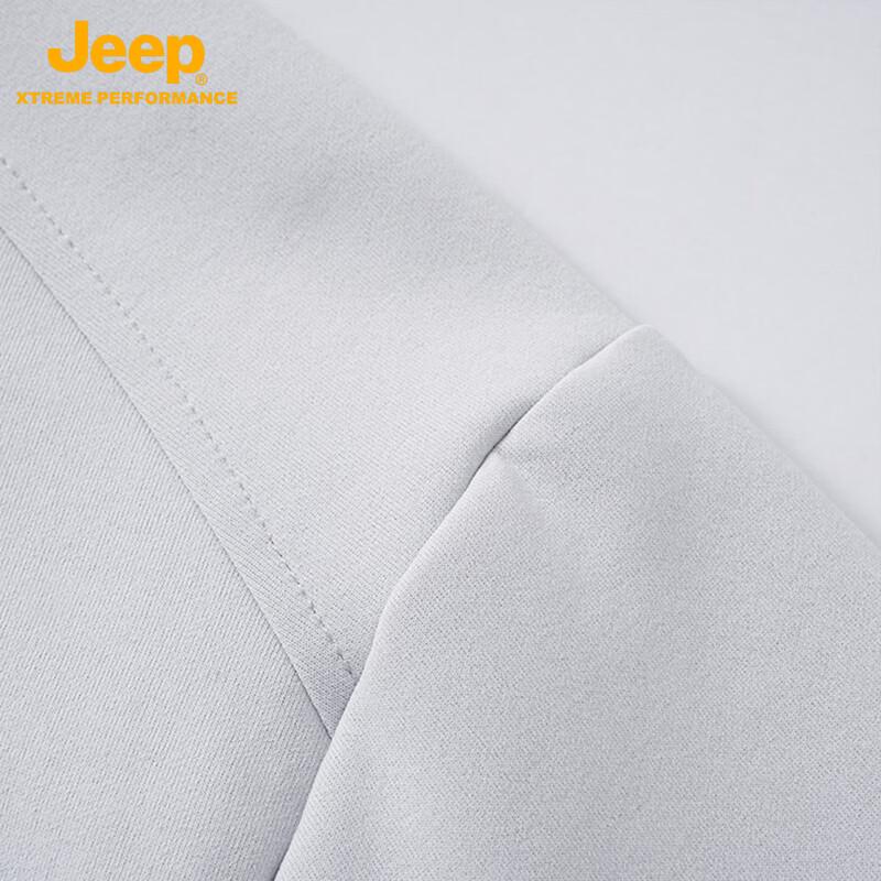 JEEP Men's Outdoor Half-Zip Stand Collar Sweatshirt
