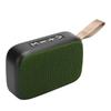 Bluetooth Speaker Subwoofer Wireless Stereo Portable USB Mini Sound with FM RadioGreen