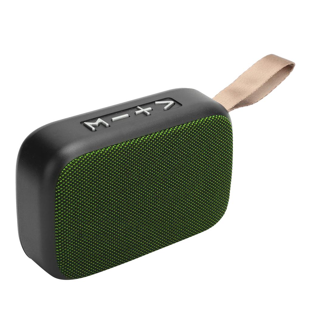 Bluetooth Speaker Subwoofer Wireless Stereo Portable USB Mini Sound with FM RadioGreen