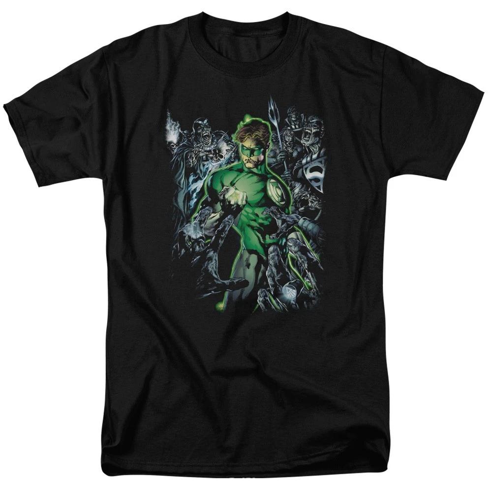 DC Comics - Green Lantern - Surrounded By Death - Adult Unisex T-Shirt - Black XXXL