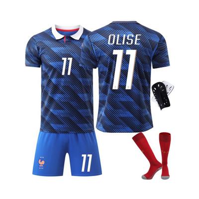 (أزرق، 28) 26 FIFA الموسم الجديد قميص فرنسا رقم 11 أوليس