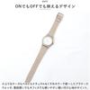 J-AXIS Unisex Watch 10 ATM Water Resistant Watch Beige
