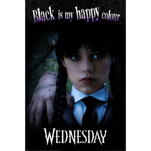 Wednesday Happy Color Poster
