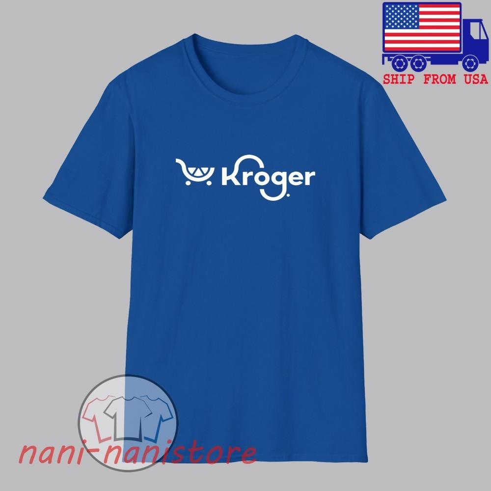 Kroger Store Men#039;s Blue Size S5XL Unisex T-Shirt L