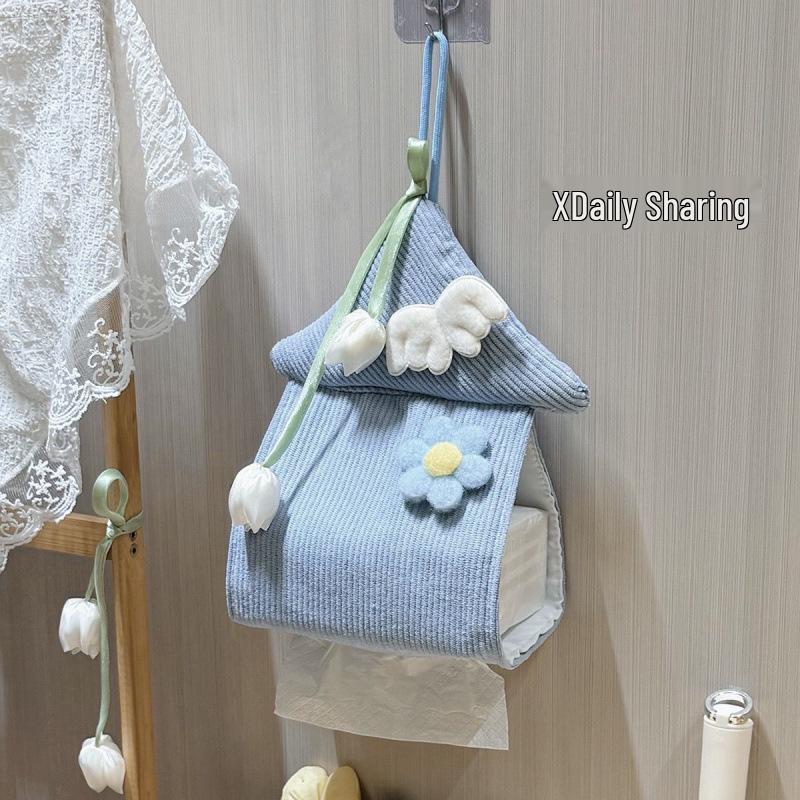 Creative Tissue Dispenser: Cute Wall-Mounted Tissue Box for Living or Dining Room Storage
