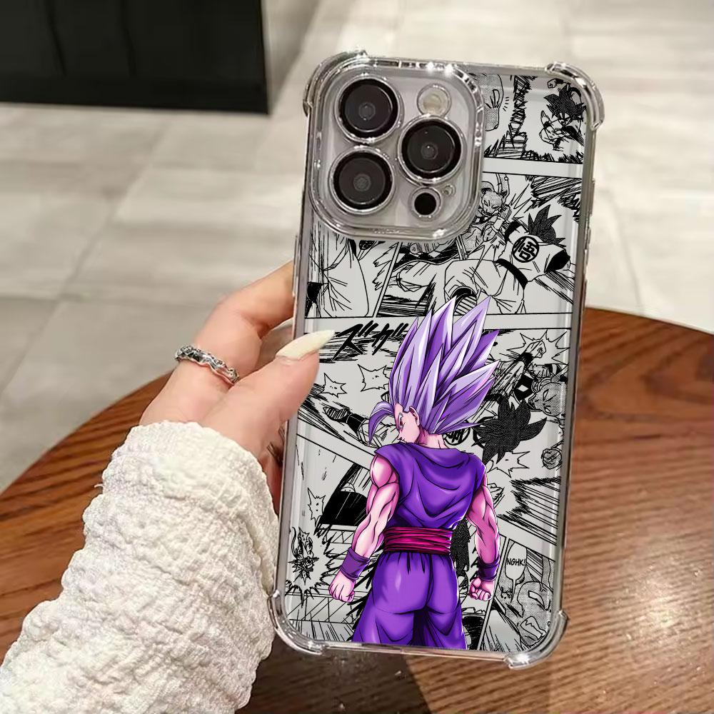 Dragons B-Ball Z Anime Soft Funda For iPhone 18 17 Pro 16 15 14 13 12 11 Pro Max Case 17 Plus 17E 16E 17Air Protection Phone Cover