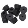 ABWR-100 Pcs 21 X 12 Mm Conical Recessed Foot Feet Rubber Buffer Material: Rubber