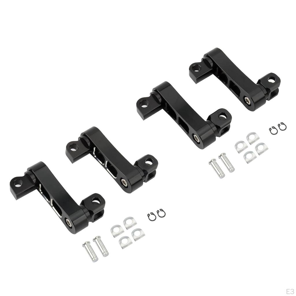 Motorcycle Rear Foot Peg Bracket Set - Easy Installation