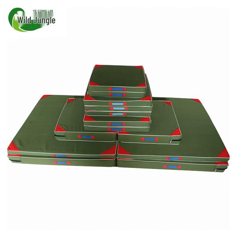 Foldable Silicone Canvas Exercise Mat