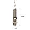 Stainless Steel for Police Traffic with Lanyard Emergency Security Whistle Portable Warning