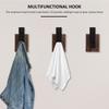 Walnut Coat Racks Wall Hangable Wall Mount Entry Door Porch Hangable Coat Rack Solid Walnut Wood Piano Keys Clothes Hook