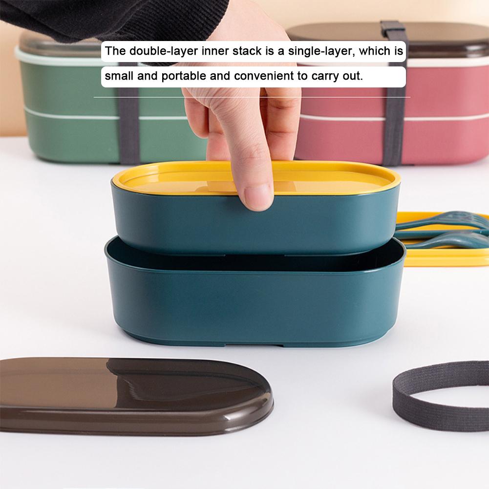 Lunch Box with Chopsticks Kitchen Tableware Accessories