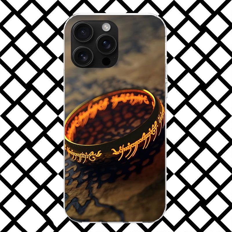The L-Lord of The R-Rings Phone Case for iPhone 17 Air 16 16E 15 14 Plus 13 Mini 12 11 Pro Max 7 8 + SE 2020 Soft Cover Fundas 1