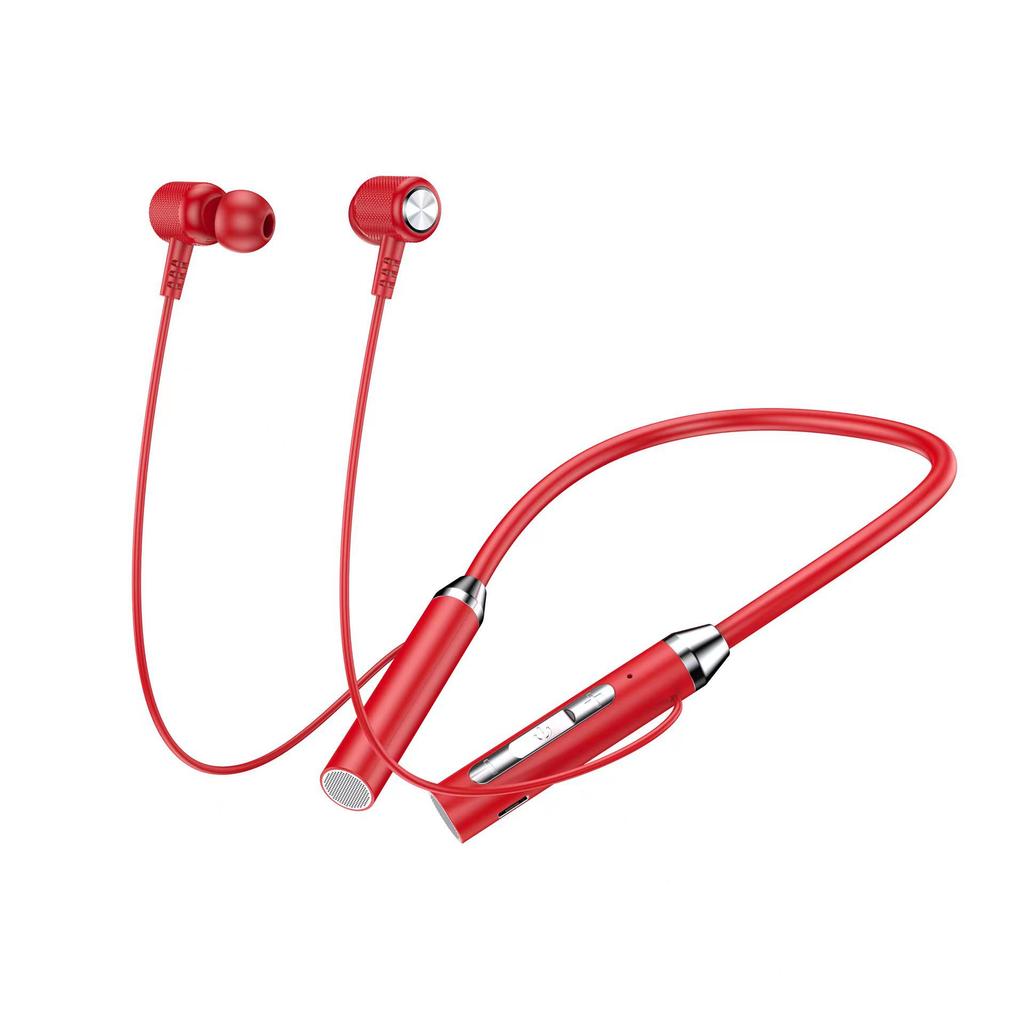 K58 Neckband Bluetooth Earphones G01: In-Ear Noise Cancelling, Great Sound, Long Battery Life for Gaming & Sports.