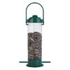 Hanging Wild Bird Feeder Clear Tube Suet Metal Bird Feeders for Outdoor Garden