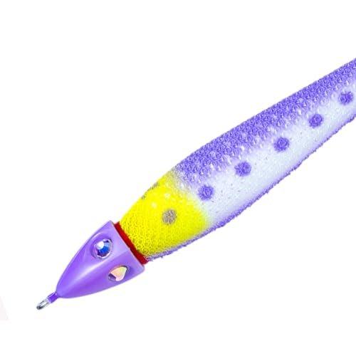 YO-ZURI DUEL Namari Sutte Yotsume Size 25 (94g) Silhouette Red Metal Squid Jig for Ika Metal Fishing