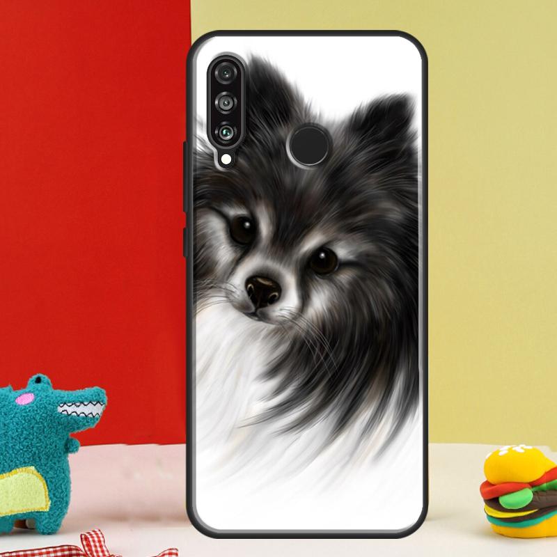 Pomeranian Dog For Huawei P30 Pro P60 P50 P20 P40 P Smart Nova 9 5T Honor Magic 5 Lite X8 X9 a 50 70 Case