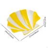 Ceramic Shell Shaped Business Cards Bowl Shape Trinket Tray Decorative for Home