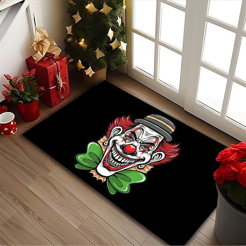 1pc JOKER Printed Chair Rug for Home Office Use, Living Room Kitchen Game Room Area Carpet