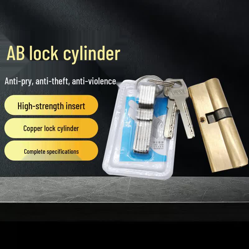 Anti-Theft Door Copper Lock Cylinder