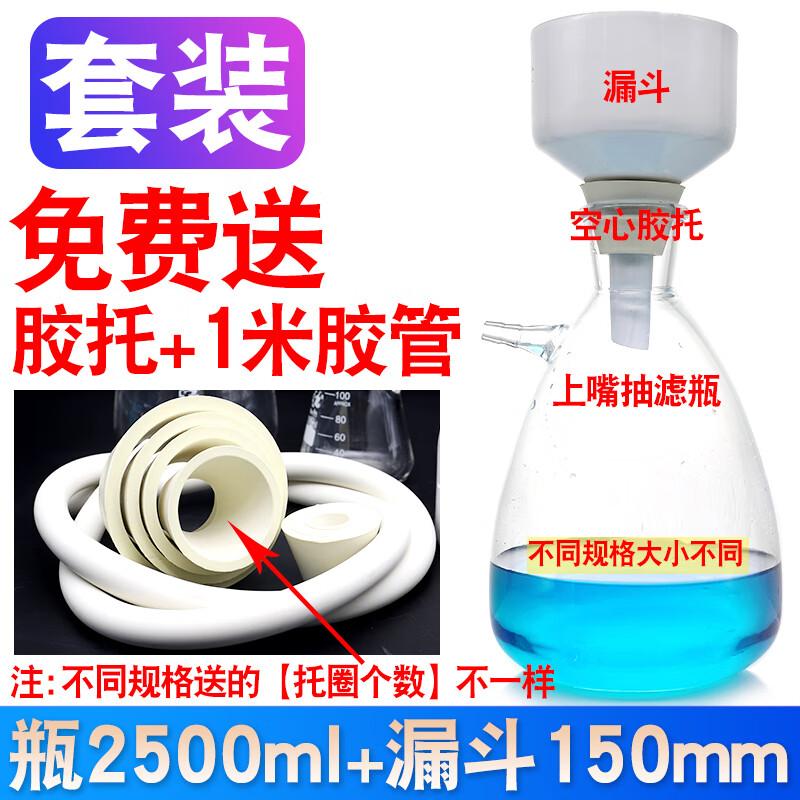 JESERY Suction Filtration Flask & Buchner Funnel Set