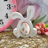 Candle Molds Silicone Bunny Drooping Ears Animal Candle Molds For Candle Making Reusable Cement Crafts Making Easter Mold