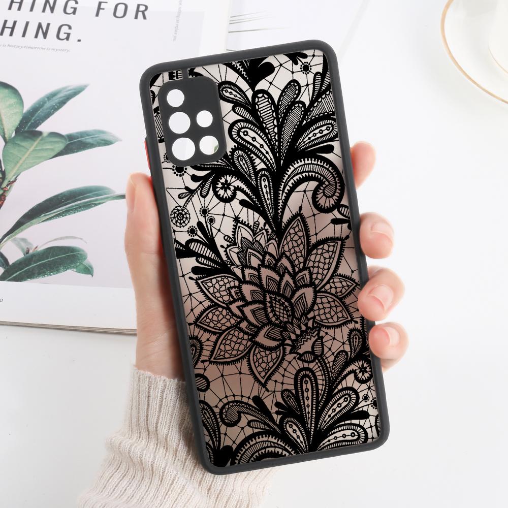 

Чехол Mandala для Samsung A53 5G, чехлы Galaxy A52 A52s A33 A13 A54 A34 A32 S23 Ultra S22 S21 Fe A51 A50, жесткий матовый чехол Funda For Samsung A33 5G
