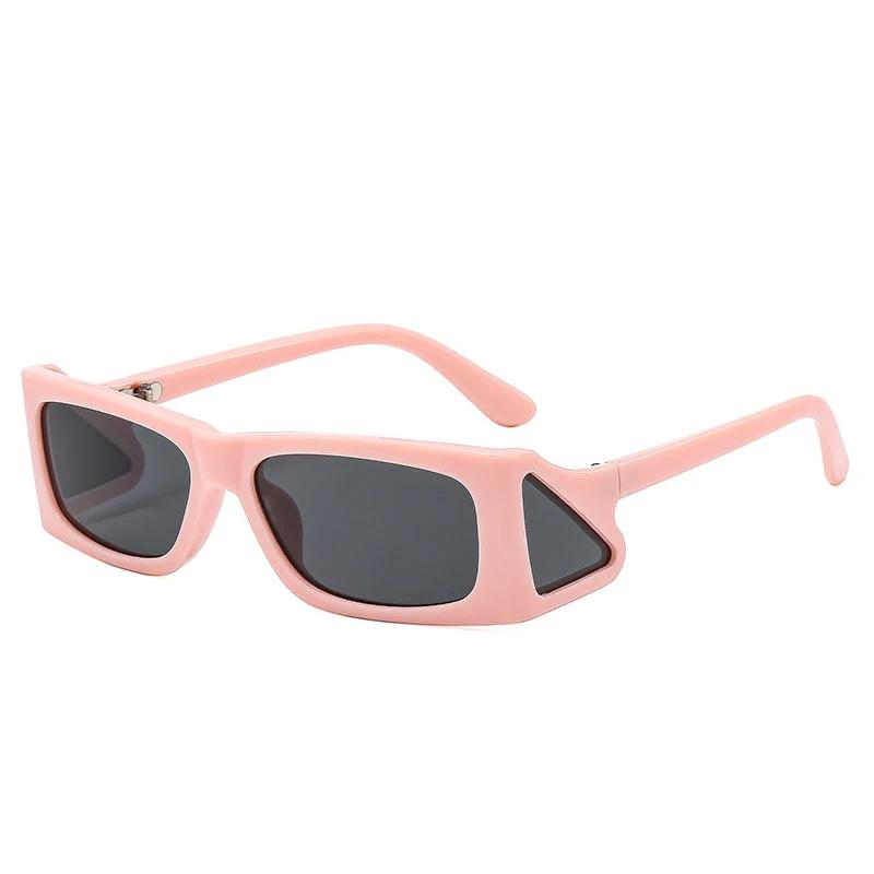  Fashion Unique Small Square Sunglasses Women Retro Brand Designer Men Trending Punk Sun Glasses UV400