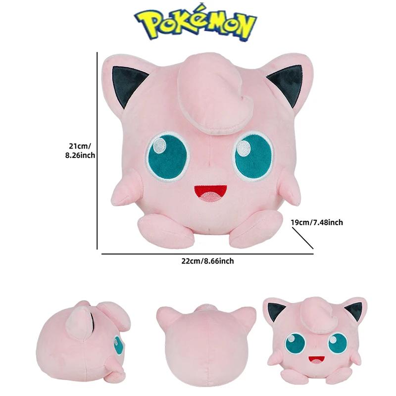 Jigglypuff Original Pokemon Plush Toys Cute Anime Soft Stuffed Animals Peluche Dolls Birthday Gifts Kids Home Decoration