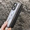 Luxury Magnetic Shockproof Phone Case For iPhone 16 Pro Max 16E 15 14 13 12 11 Plus Pro Funda Stand Glass Lens Protection Cover