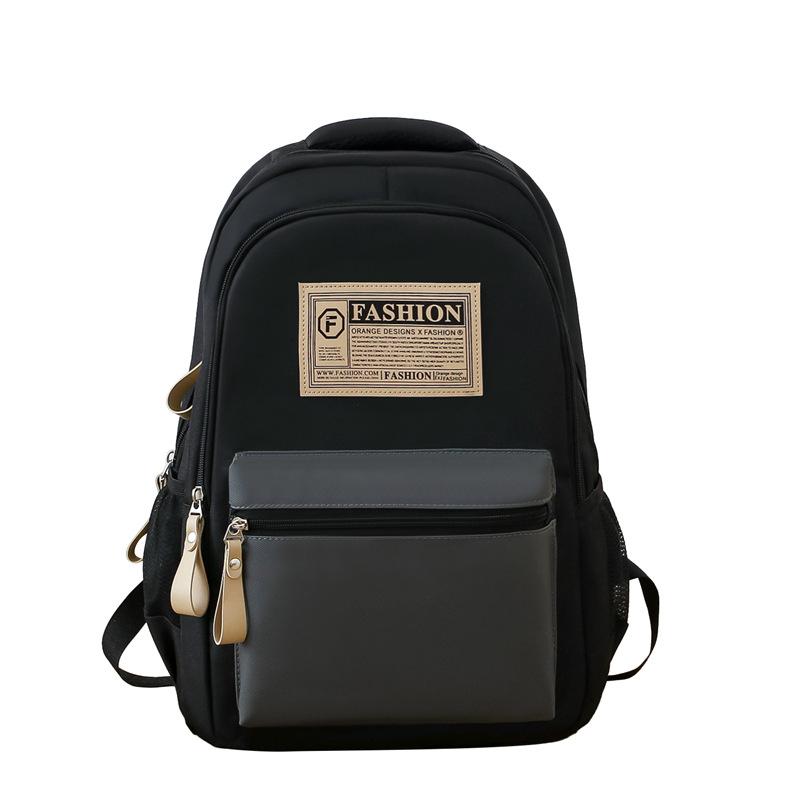 

Школьный рюкзак большой емкости, повседневный рюкзак темно-серого