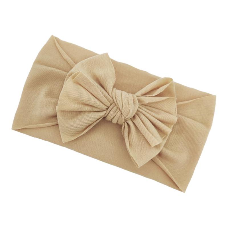 New Baby Products Baby Bow Rimless Headscarf Children's Tie Headband Babyturban