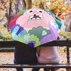 Pooh  Pattern, Automatic Folding Umbrella, Portable and Foldable Design, 8 Ribs, a Christmas or Birthday Gift.