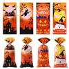 100pcs Hard To Tear Halloween Candy Bag Waterproof Children's Gift Packaging Bag  Halloween