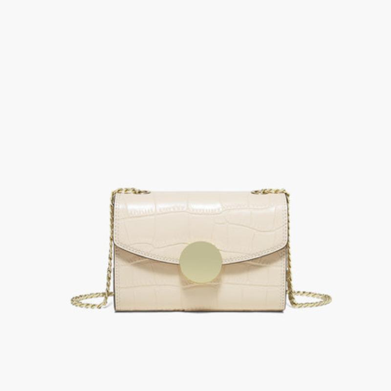 

Новая модная трендовая сумка-цепочка из натуральной кожи, женская сумка-фея с косой талией на одно плечо из коровьей кожи