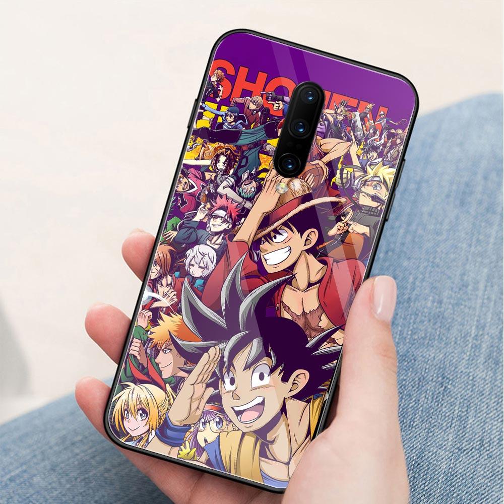 

Чехол в стиле аниме для Oneplus 6t, стеклянная задняя крышка, чехол Oneplus 5t, чехол для Oneplus 1+ 5 6 Oneplus 6 6t 7 pro Oneplus 6t