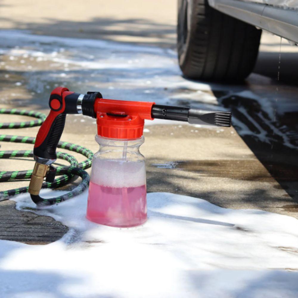 Transparent Car Wash Foam Tool 1L Watering Can Foam Tool Zinc Zinc Alloy Foam Kettle Car Cleaning