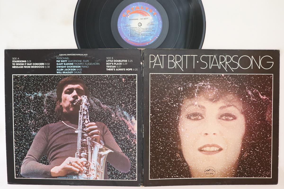 

LP Record PAT BRITT Starrsong CAT7612 CATALYST 1976 US Jazz Used