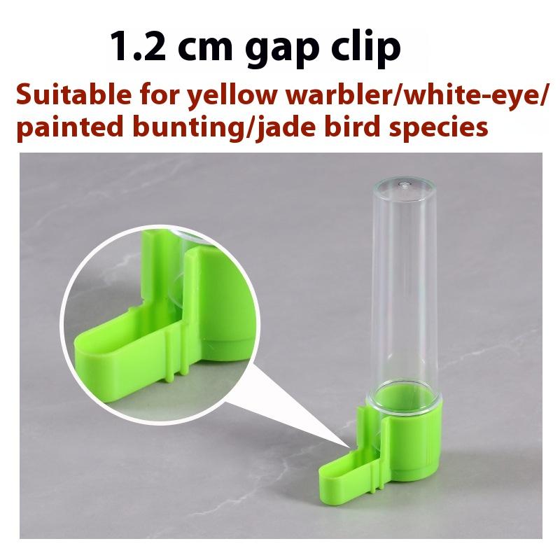 Automatyczny Przezroczysty Dozownik Wody i Karmnik dla Ptaków Butelka na Wodę Zapobiegająca Rozlewaniu Łatwa do Czyszczenia Prosty Design Akcesoria dla Ptaków Domowych