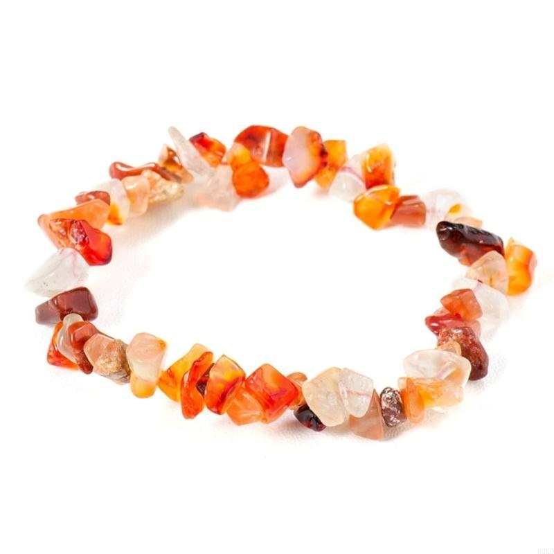 62KD Natural Stone Bracelet Beads Jewelry Fashionabe Wristband Bangles for Women