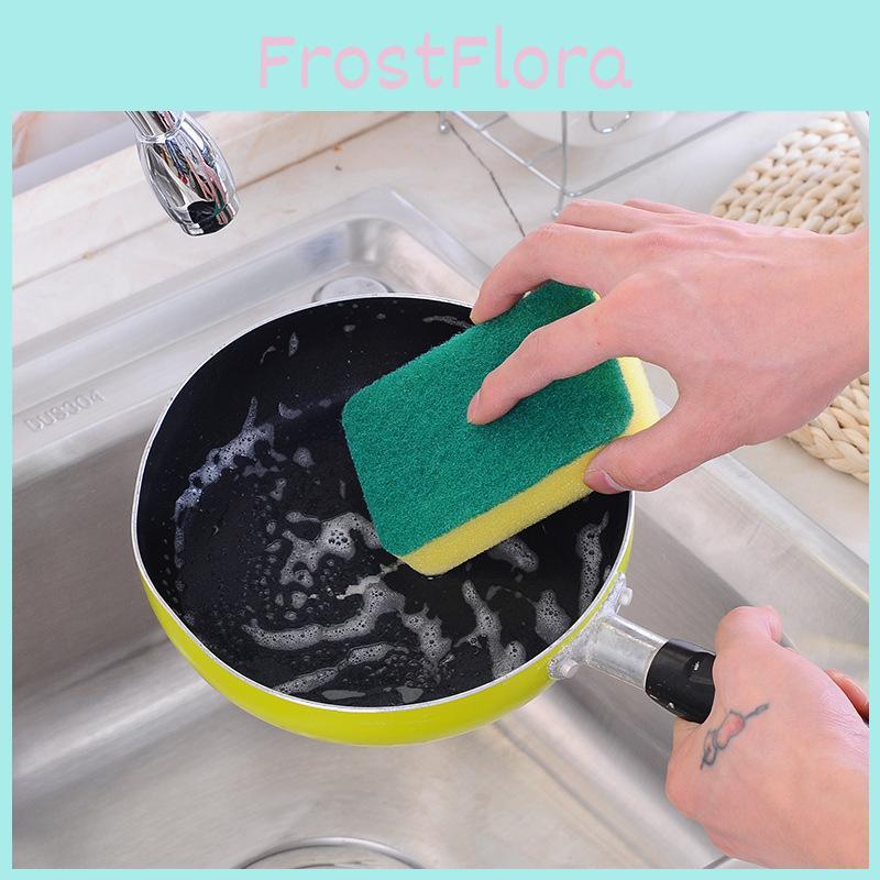 Versatile Brush Cleaning Set With Steel Wool And Sponge For Kitchen Use Tool