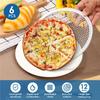Temperature Resistant 6Pcs 12Inch Pizza Screen Non-Stick Oven Baking Tray Reusable Mesh Pan