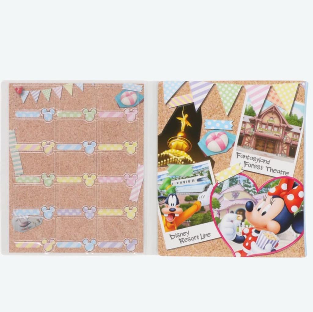 Mickey & Friends Souvenir Medal Book Storage Case Tokyo Disney Resort Exclusive Collection Case