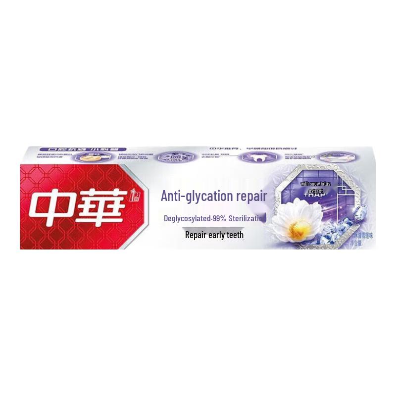 

Zhonghua Anti-Sugar Enamel Repair Toothpaste, Ice Snow Lotus 3x90g