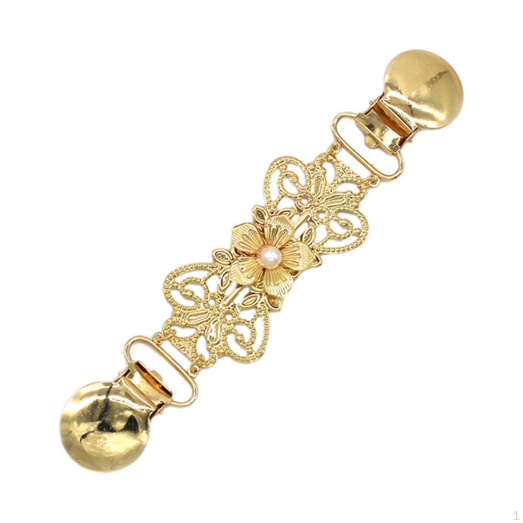 Klipy na šál pro svetr, brože na kardigan, slitinový špendlík, elegantní brože se zapínáním