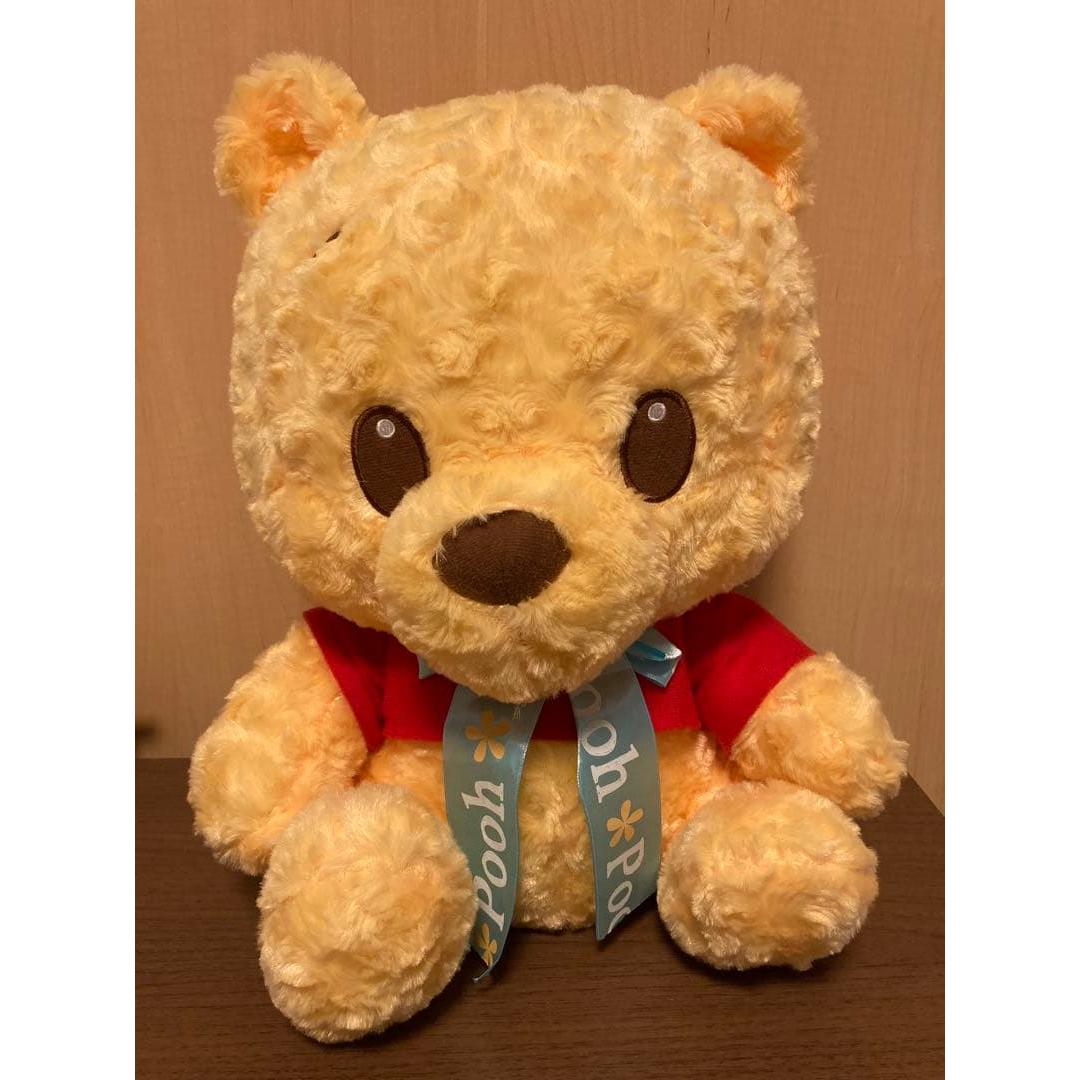 [Good Condition] Winnie the Pooh Plush Toy BIG Size Fluffy Large Disney