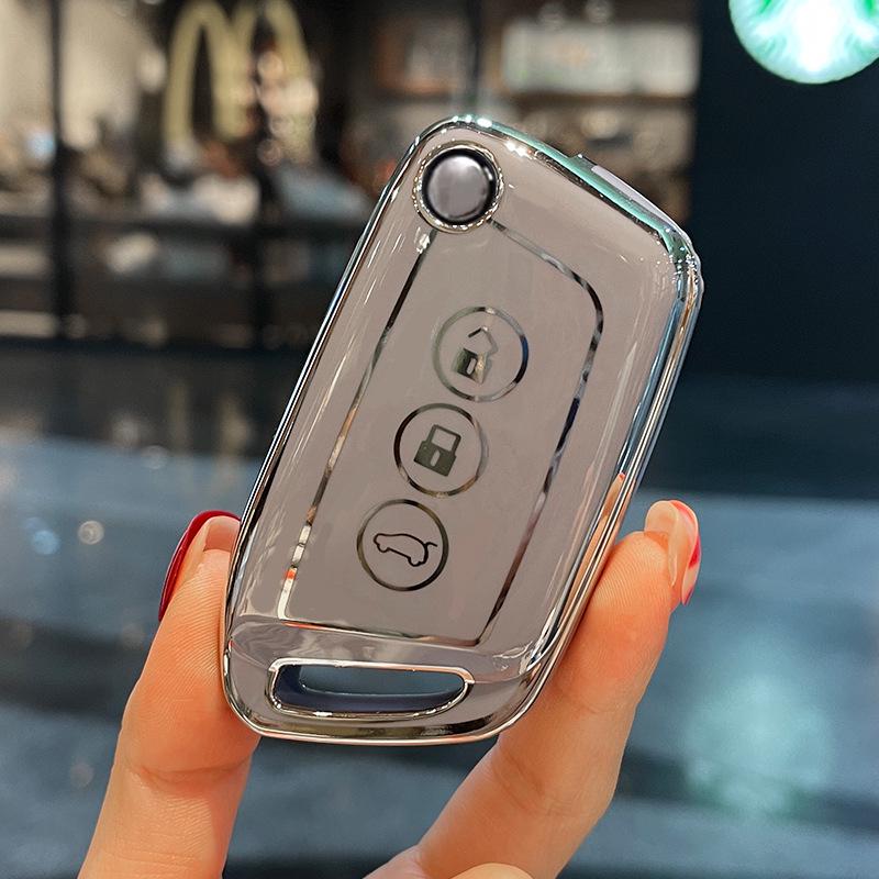 Compatible Key Case for Baojun Models: 510, 730, 530, Kiwi, 560, E100, E200, RS3, 360.